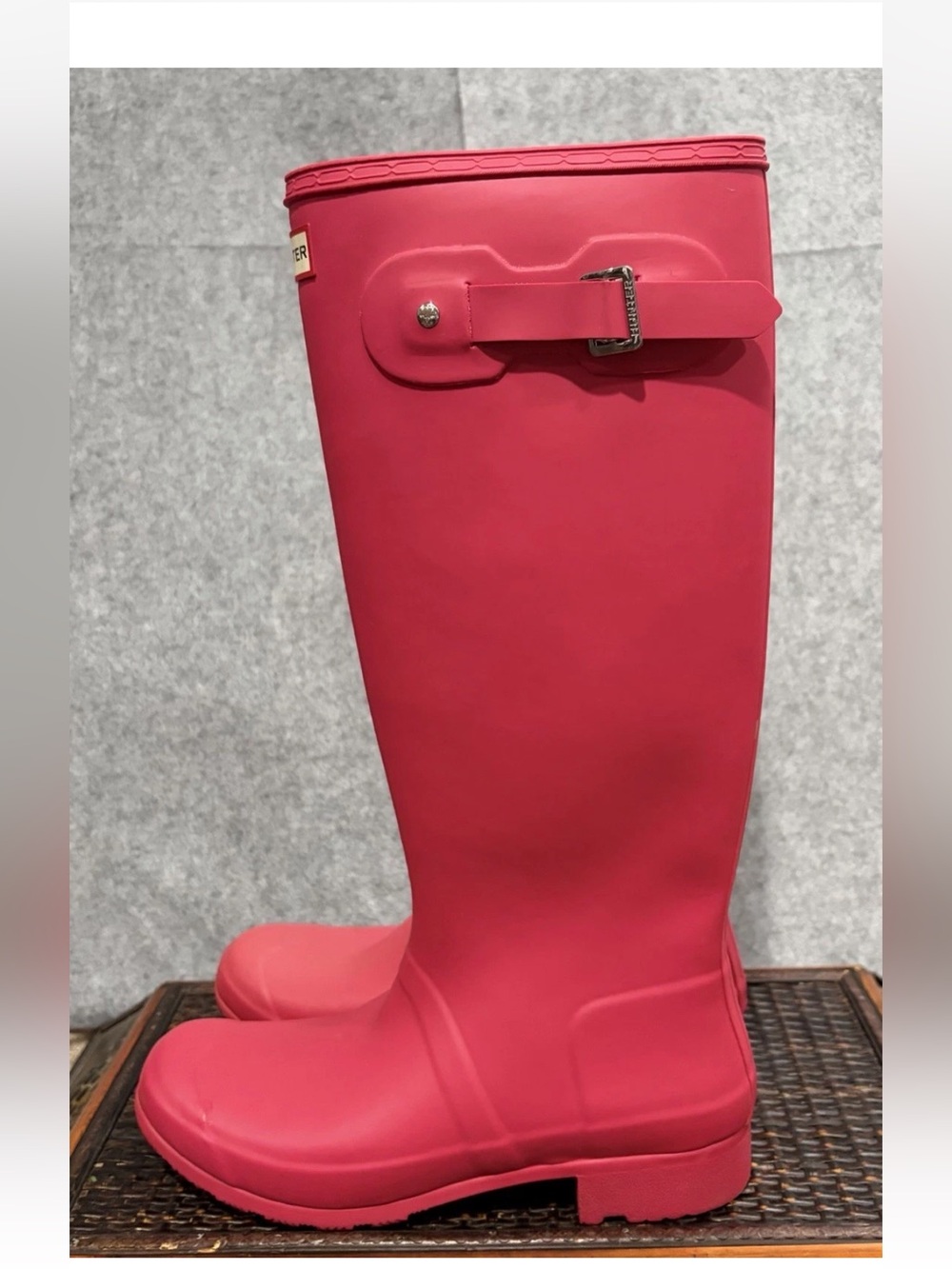 Hunter Pink Rain Boots - Picture 5 of 13
